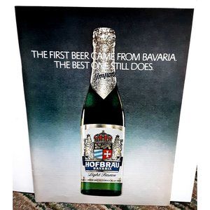 1976 Hofbrau Bavaria Beer Original Ad Vintage epherma